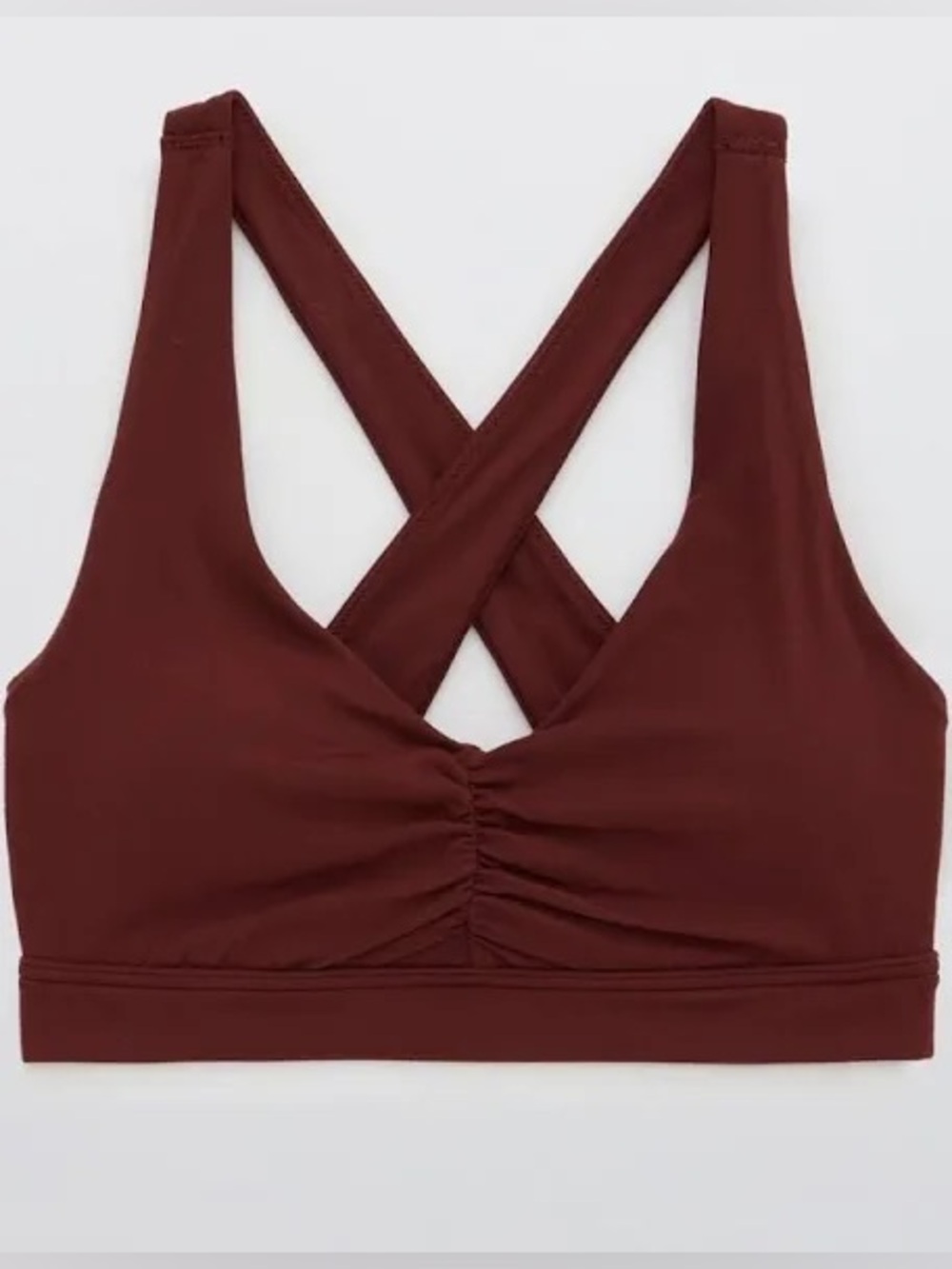 OFFLINE by aerie Real Me Ruched Sports Bra